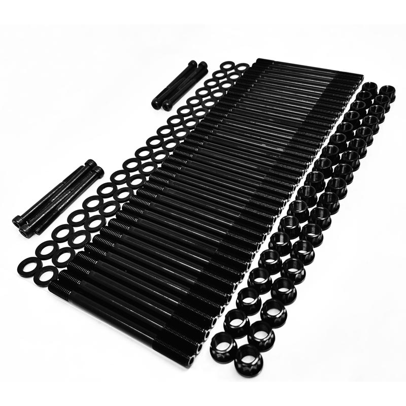 OptiTorque Patriot Studs (12 pt. Nuts) Head Stud / Head Bolt Kits LB7, LLY, LBZ, LMM, LML - '01 - '16 SKU: 10286P