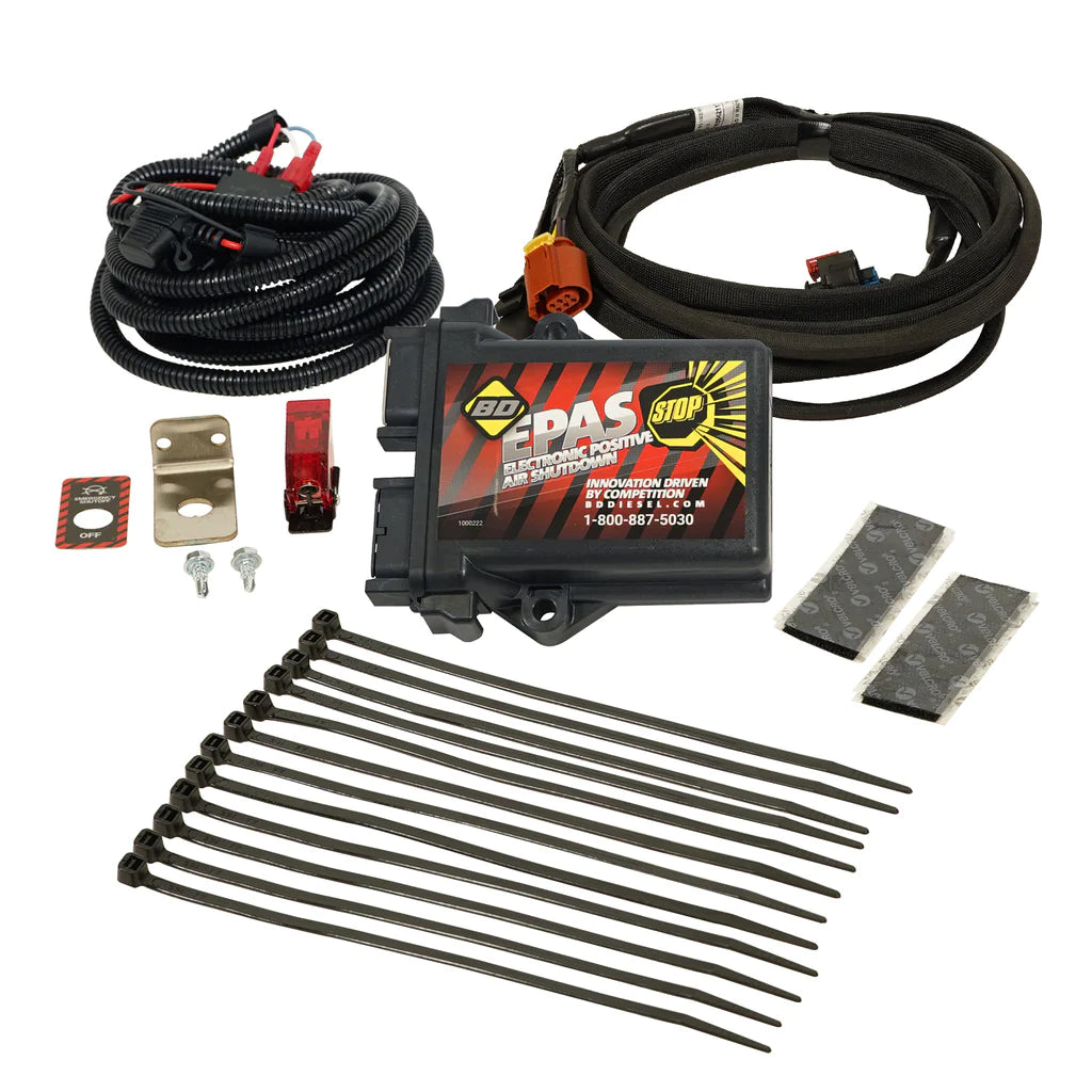 1036752 BD E-PAS POSITIVE AIR SHUT-OFF 3.0L ECO DIESEL 2014-2023 - RAM 1500 / JEEP GRAND CHEROKEE-WRANGLER-GLADIATOR Hell On Wheels Ltd Canada