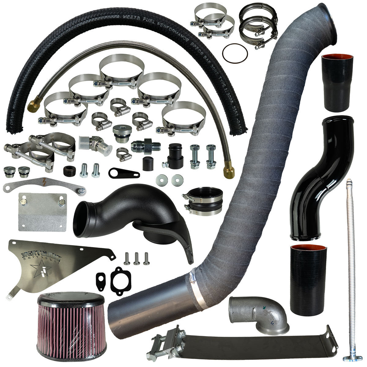 Industrial Injection 6.7L 2010 - 2012 Cummins S400 Turbo INSTALL KIT ONLY