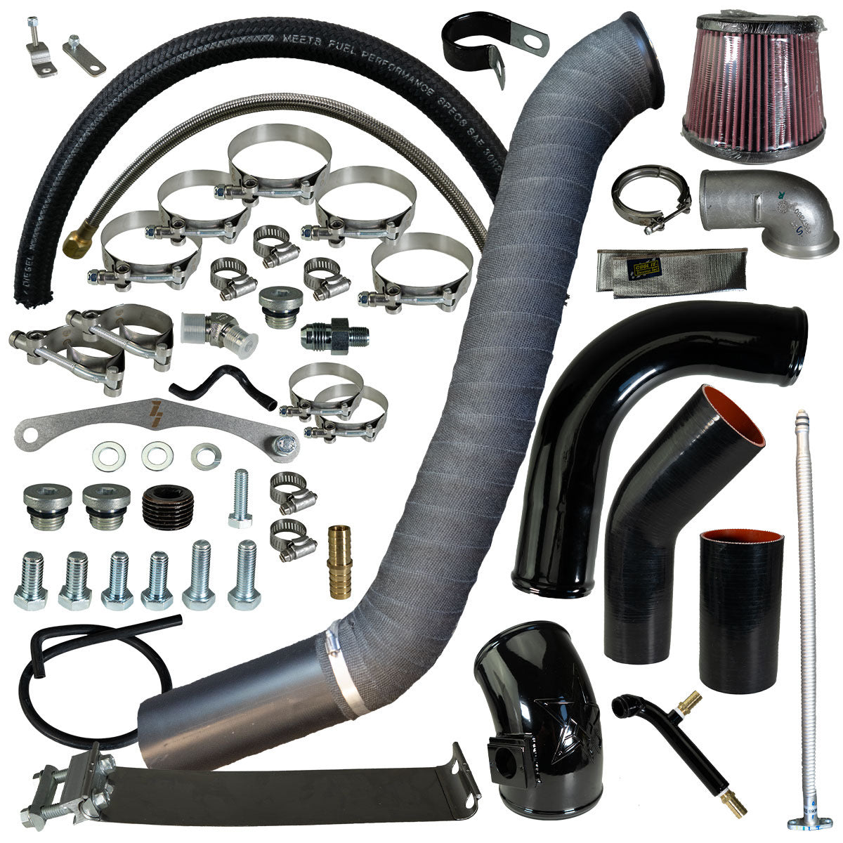 Industrial Injection 6.7L 2013 - 2018 Cummins S400 Turbo INSTALL KIT ONLY