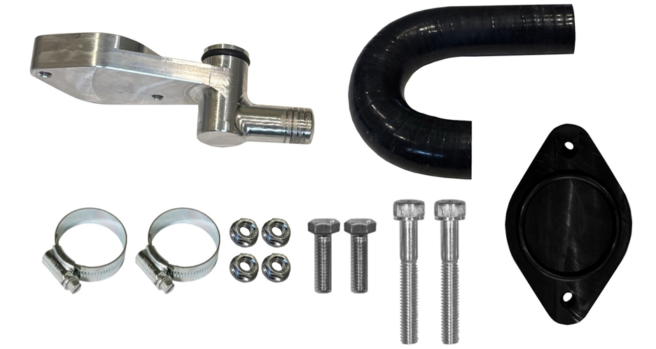 Mel's Manufacturing Cooler Upgrade Kit for Ford Powerstroke 03-07 6.0L W/O PIPE