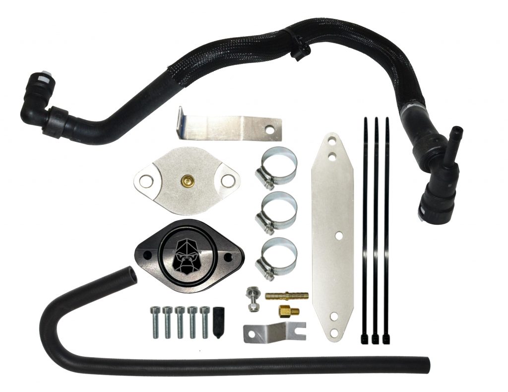 Mel's Manufacturing 15.5-16 Powerstroke 6.7L Cooler Upgrade with Coolant Re-Route Hoses