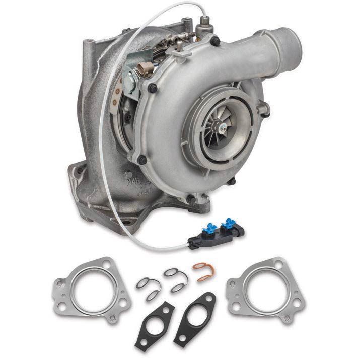 Pure Power 7361-PP Stock Replacement Reman Turbocharger - 2011-2016 6.6 LML Duramax (Install Kit Included)