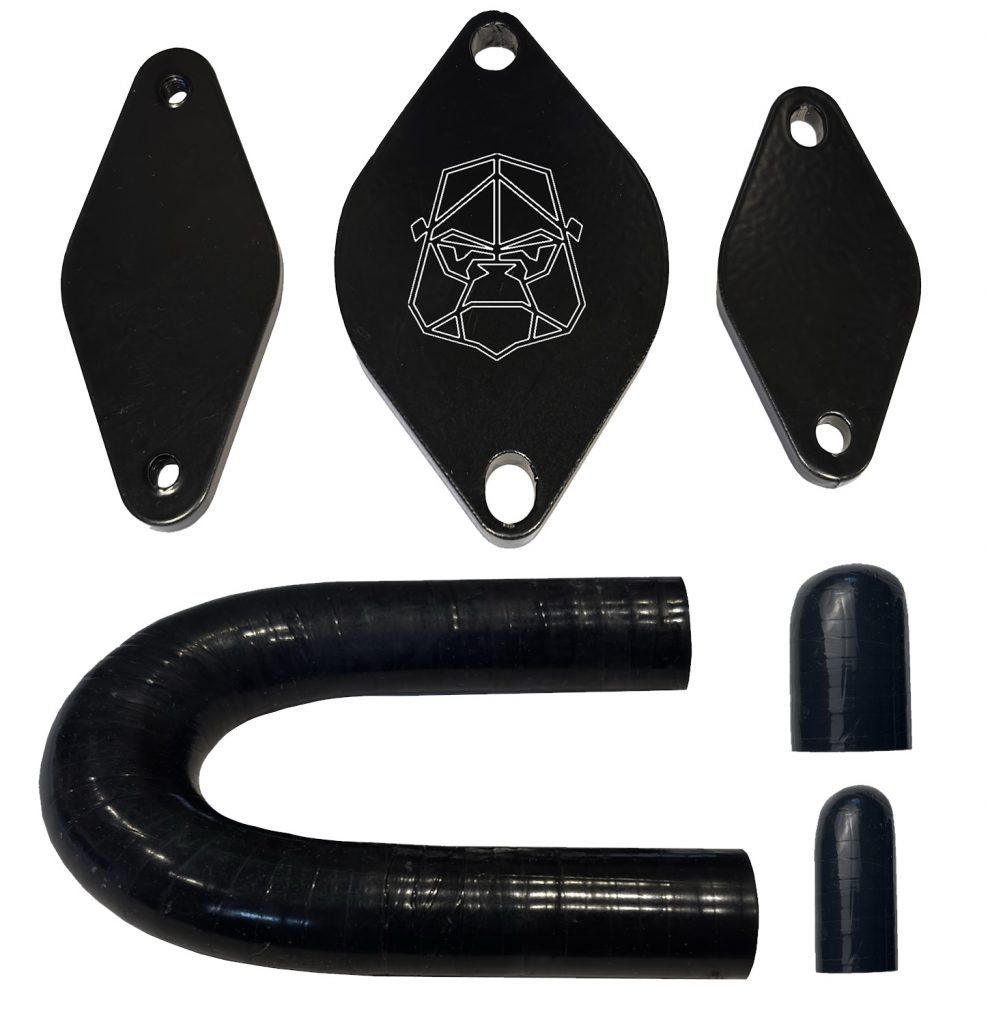 Mel's Manufacturing 20-22- LM2 3.0L Duramax EGR Block Off Plate Kit ONLY