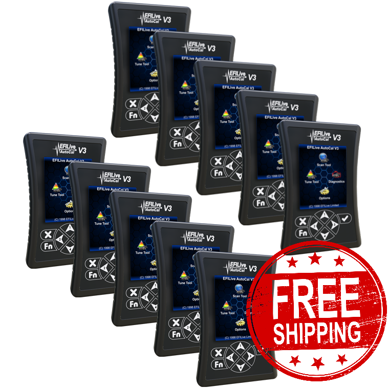 EFILive AutoCal® V3 / 10 PACK / FREE SHIPPING