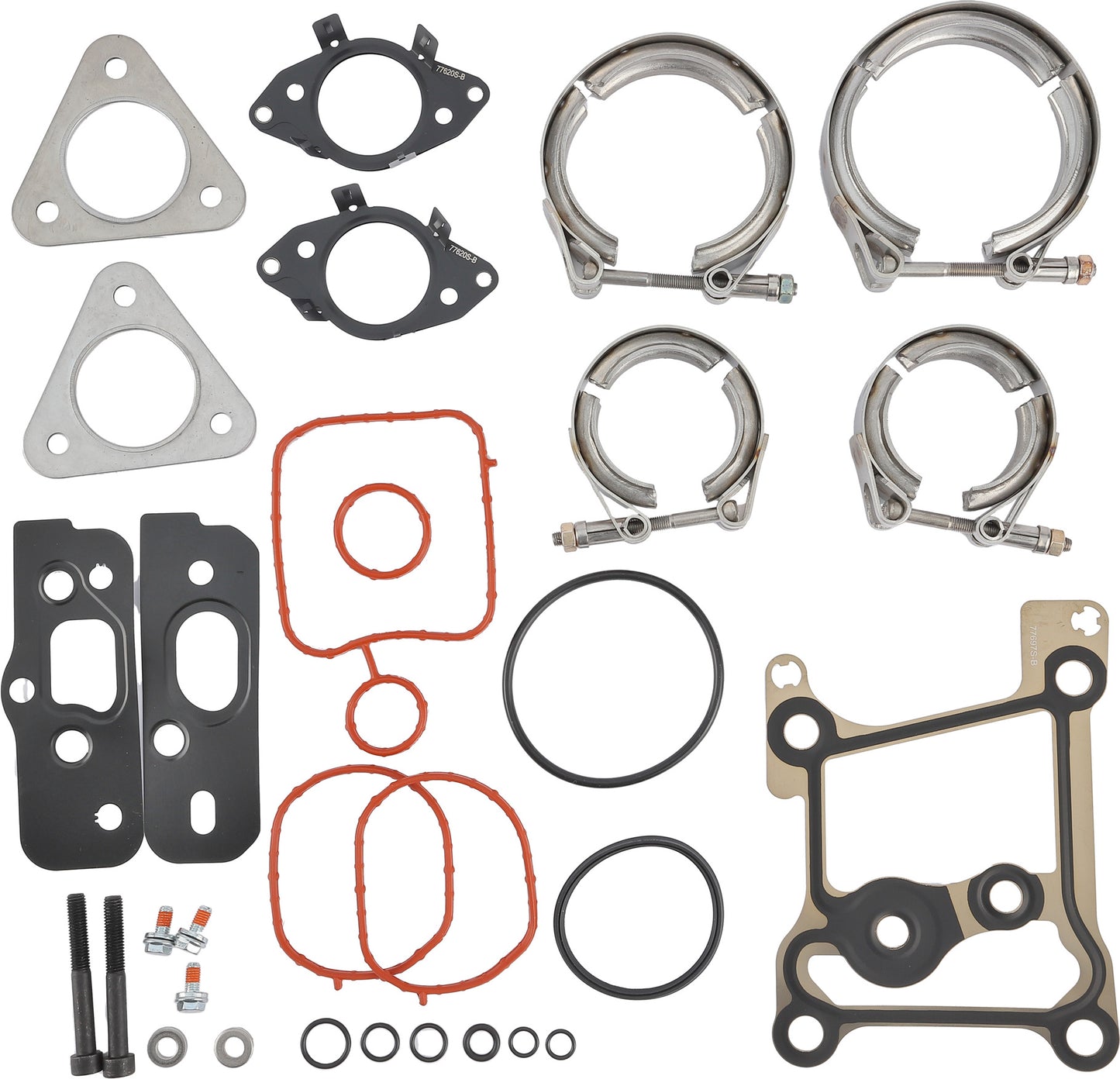 Alliant Power Turbo Installation Kit for 2011-2019 Ford Super Duty with 6.7L PowerStroke AP0221