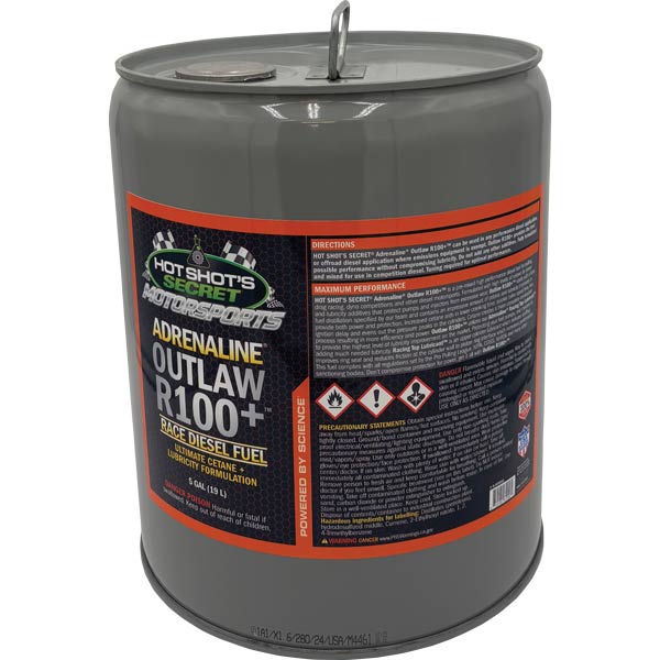 HSS ADRENALINE OUTLAW R100+ Diesel Racing Fuel ARD05G