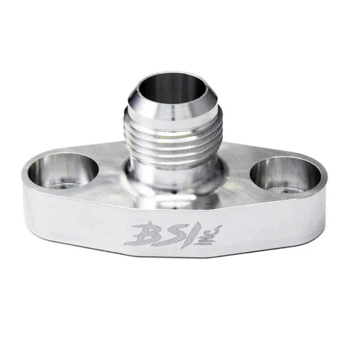 BSI 35mm Billet -10AN Turbo Drain Oil Flange for Mid-Frame Turbochargers