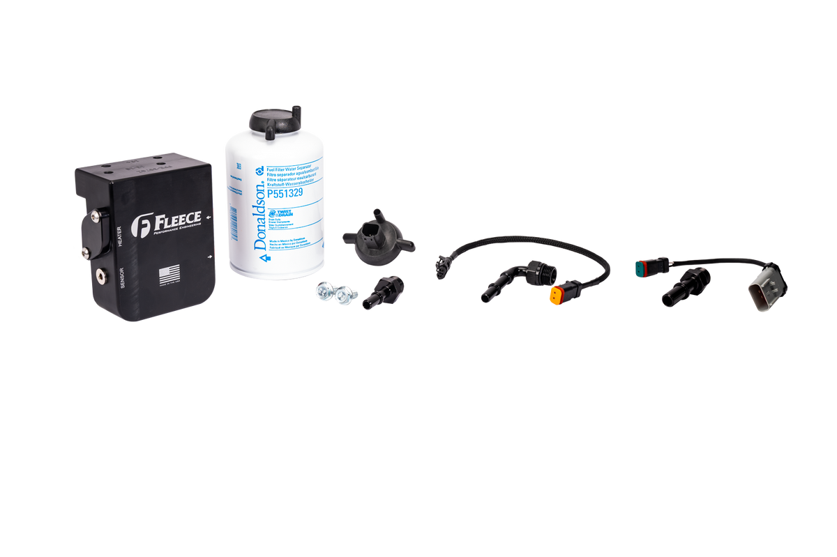 Fleece Under Bed Fuel Filter Assembly for 2013-2024 Ram 2500-3500 with Cummins
