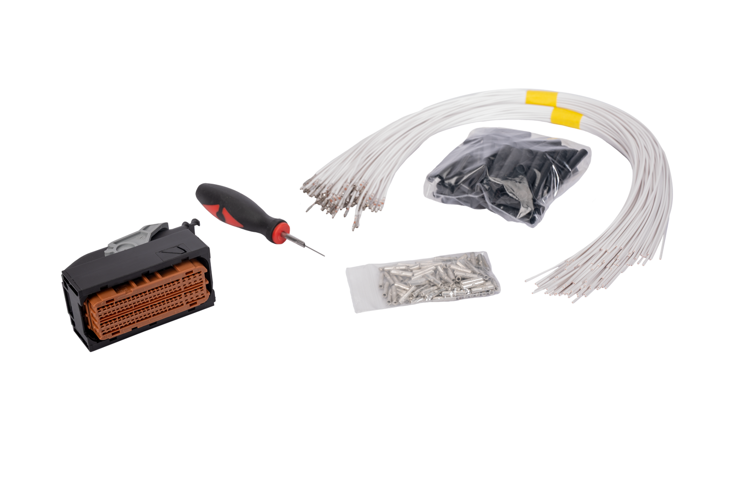 Fleece ECM Connector Repair Kit for Cummins CM2350/2450 - 96 Pin (Brown)