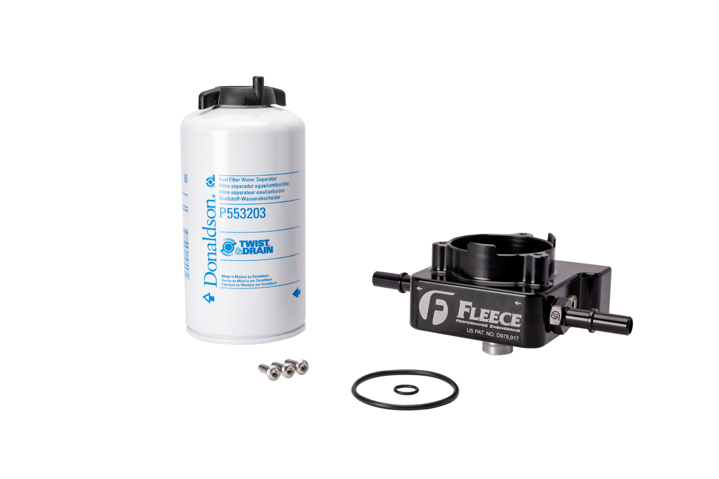 Fleece L5P Fuel Filter Upgrade Kit (17-19 Short & Long Bed / 20-24 Long Bed)
