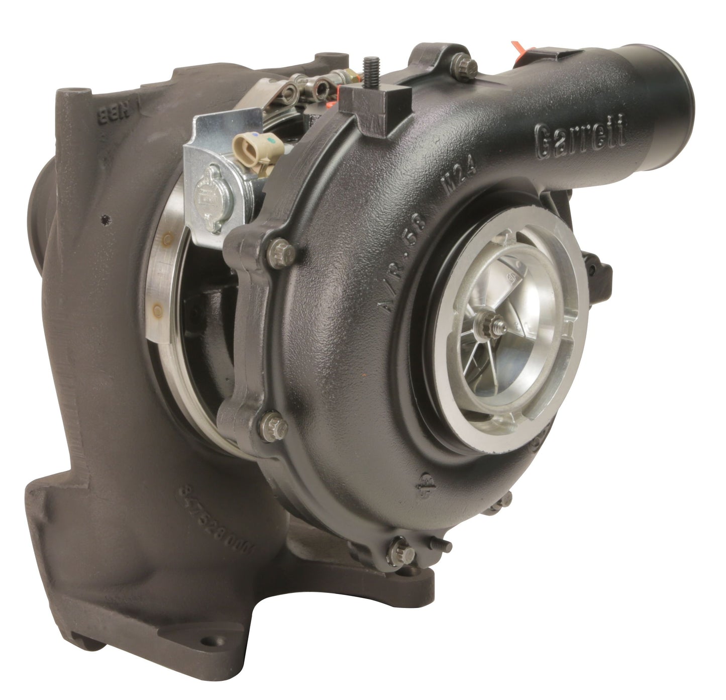 FPE-LML-VNT-63-FMW-N Fleece 2011-2016 LML Duramax 63mm FMW Cheetah Turbocharger Hell On Wheels Performance Limited Ltd Canada Three