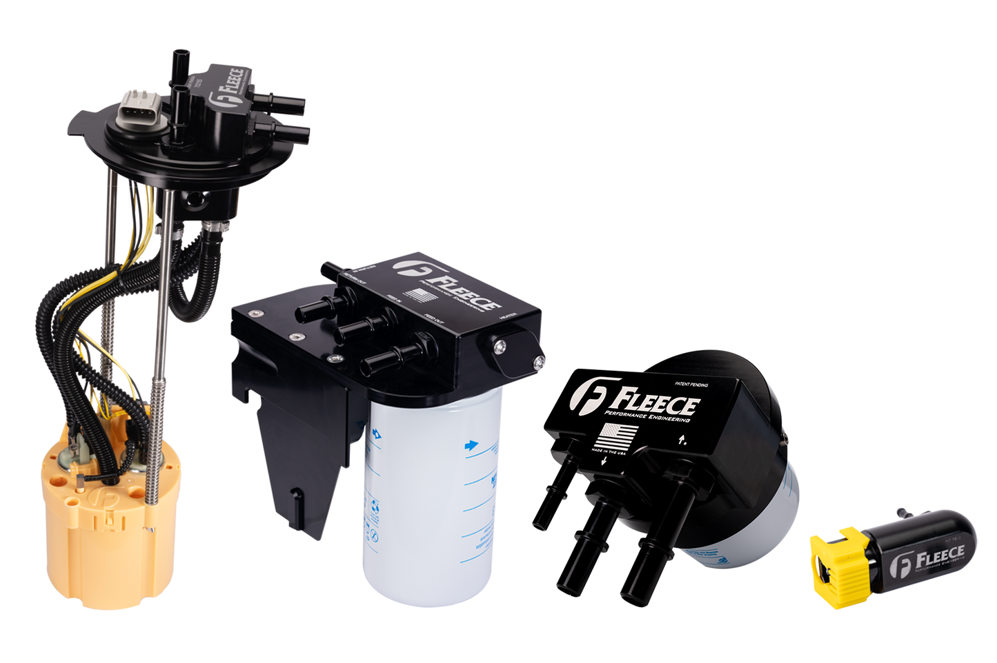 Fleece Performance Complete Fuel System Upgrade with PowerFlo® Lift Pump for 2017-2024 Ford 6.7L Power Stroke (long bed)