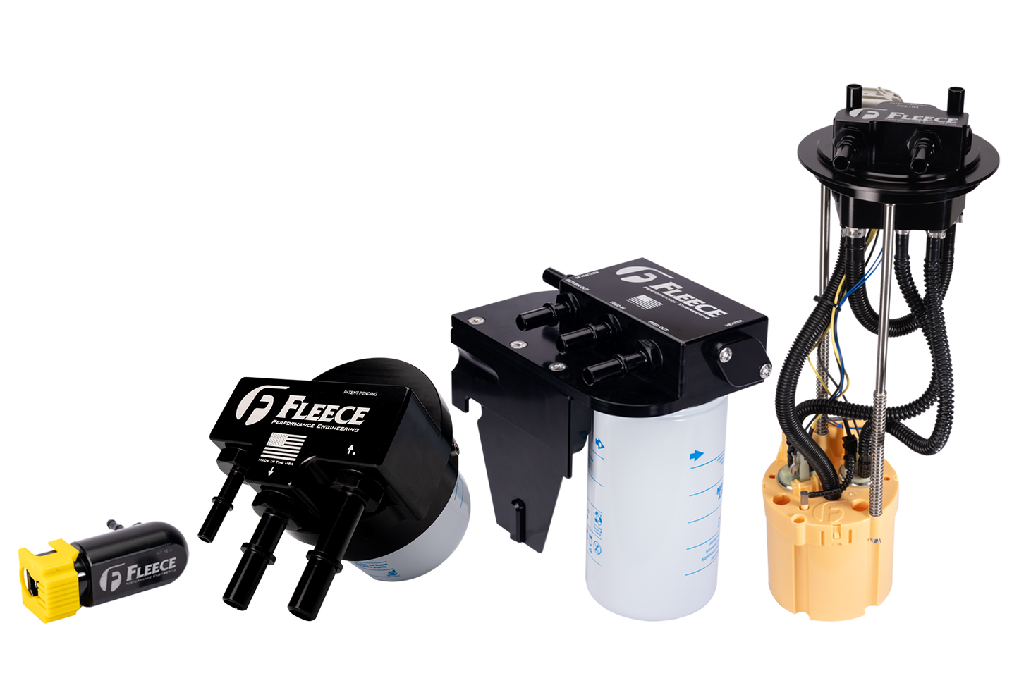Fleece Performance Complete Fuel System Upgrade with PowerFlo® Lift Pump for 2017-2024 Ford 6.7L Power Stroke (short bed)