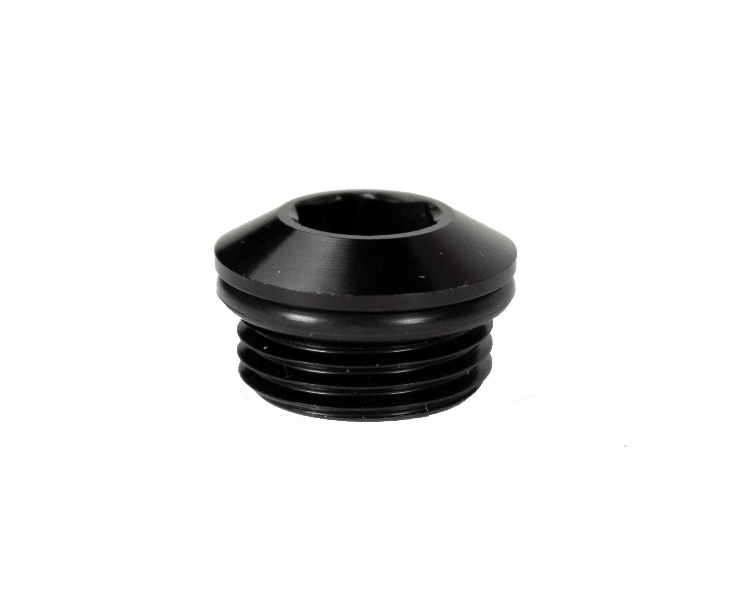 Fleece 3/4"-16 Hex Socket Plug w/ O-Ring -8AN