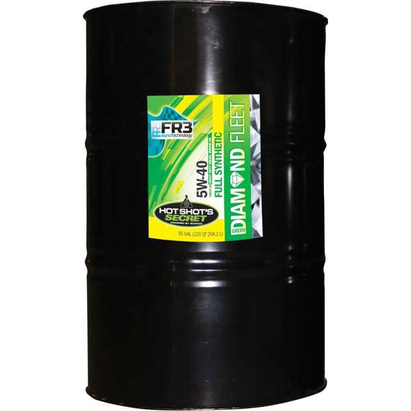 HSS 5W40 55 Gallon Green Diamond FLEET Oil GD55GFULL-SYN