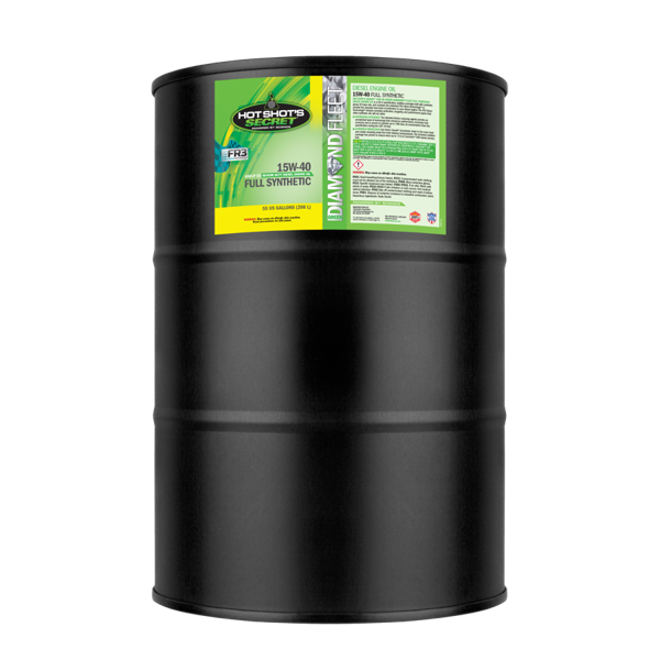 HSS 15W40 55 Gallon Green Diamond FLEET Oil GD55GFULL-SYN1540