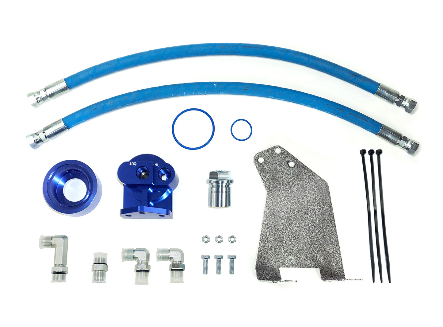 Pacbrake 2010-18 Dodge RAM 2500/3500 Remote Oil Filter Relocation Kit HP10593