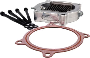 Glacier Diesel Power | 2013-2024 Dodge Ram 6.7L Cummins Intake Plenum & Standard Duty Single Element Arctic Grid Heater Solution Package (Pickup)