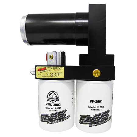 FASS Titanium Signature Series 290GPH Fuel System for 2008-2010 Ford Powerstroke 6.4L (1200-1500hp)