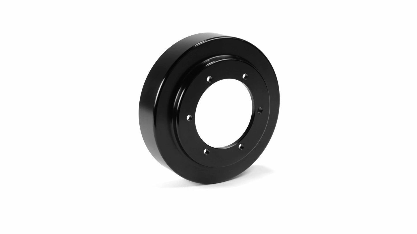 FPE-34660-BLK Fleece 2003-2012 Cummins Fan Drive Pulley ( Black Finish ) Hell On Wheels Canada