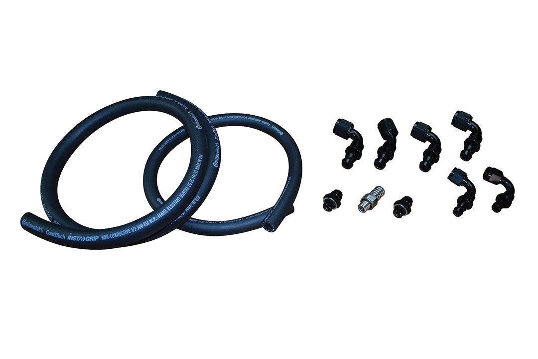 FPE-FFD-RF-HF-KIT-3G Fleece Cummins Fuel Distribution Block Hose and Fitting Kit 2003-2007 5.9L Hell On Wheels Canada