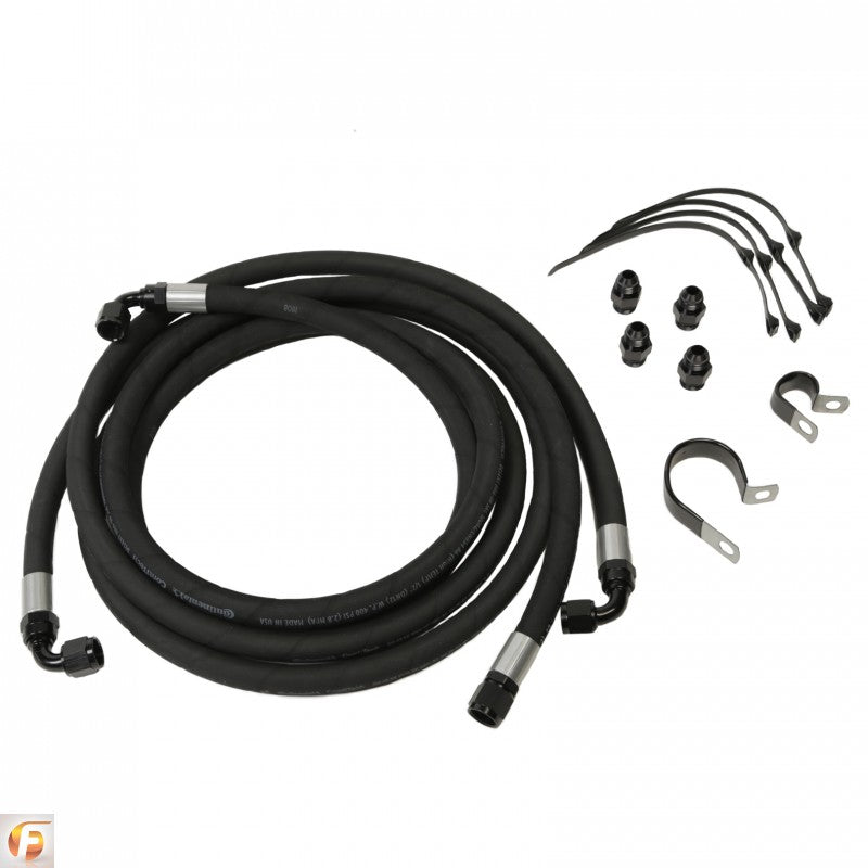 FPE-TL-CUMM-1012 Fleece 2010-2012 Cummins with 68RFE Replacement Transmission Line Kit Hell On Wheels Canada