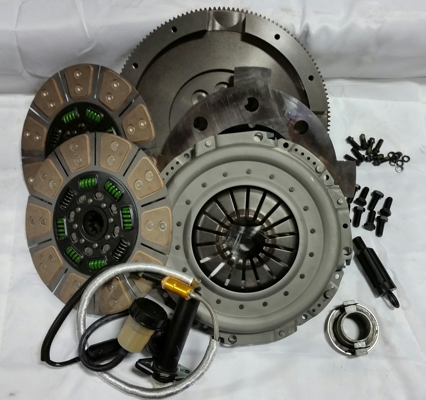 NMU70G56DDSN Valair Dual Disc Clutch 2005.5+ Dodge G56 Mercedes 6 Speed 13" x 1.375" Ceramic Buttons Hell On Wheels Canada