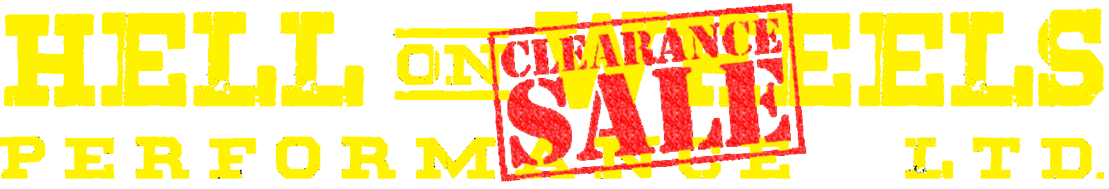 CLEARANCE SALE