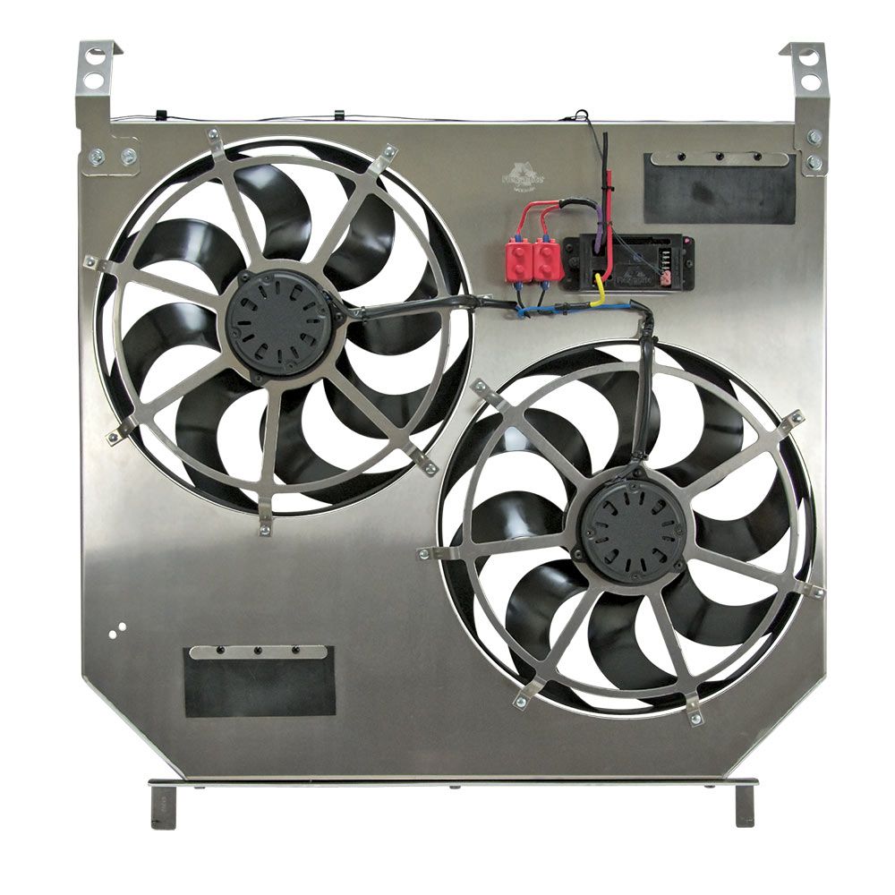 116545 Flex-A-Lite Direct-fit Dual Electric Fans for 2003-2007 Ford Super Duty Hell On Wheels Ltd Canada