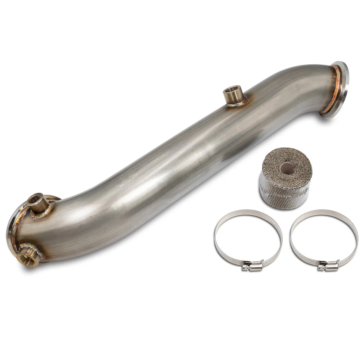 PPE 2011-2015 GM 6.6L Duramax High-Flow 304 Stainless Steel Down Pipe