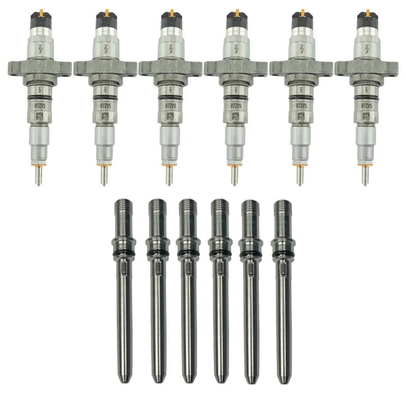 Industrial Injection Reman Stock 5.9 Cummins Injector Pack With Connecting Tubes 2003-2004