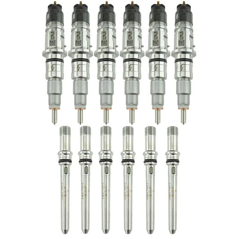 Industrial Injection Reman Stock 6.7L 2013-18 Injector Pack w/Connecting Tubes