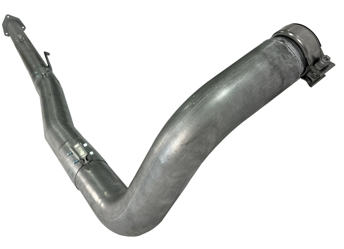 Flo-Pro 4" Turbo Back Race Pipe C&C | 2023-2026 Ford 6.7L Powerstroke