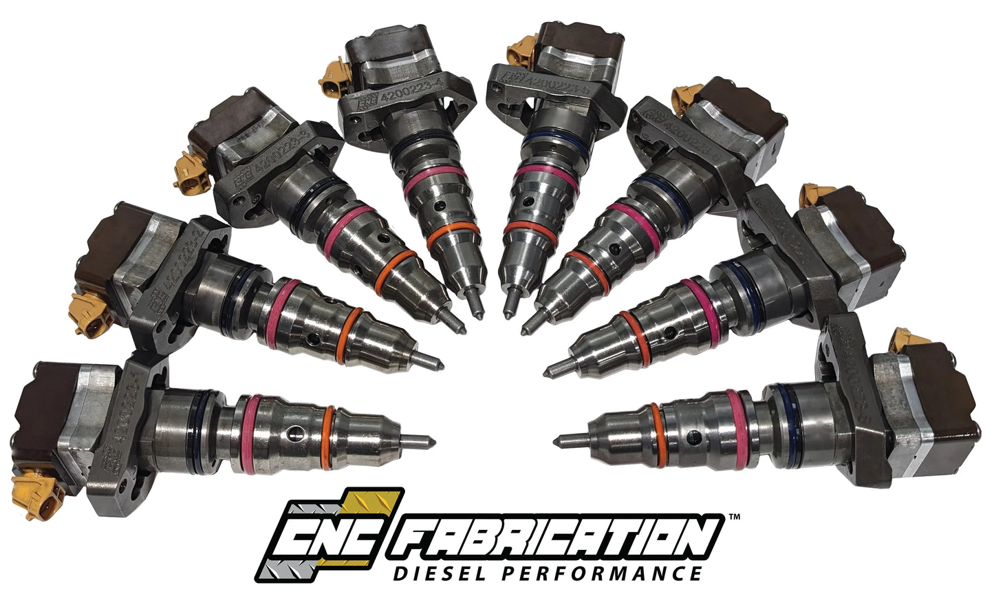 CNC Fab 94.5-03 7.3L Super Comp 400cc Hybrid Injectors - 42205X