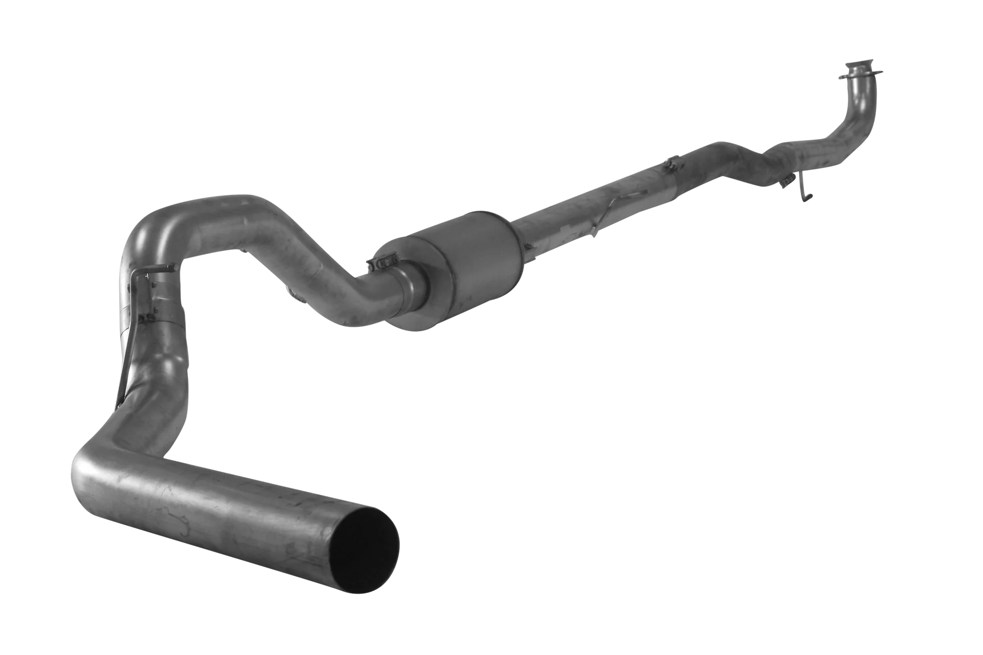 431024 431025 Mel's Manufacturing 4" Downpipe Back Single | Cab & Chassis-2017-2019 GM 2500/3500 6.6L DURAMAX L5P   Mels Mfg FloPro Flo-Pro Flo Pro Hell On Wheels Performance Ltd Limited Canadian Owned and Operated Online Diesel Parts Distribution & Wholesale Supply Center in Alberta Canada Shipping Supplying to Alberta British Columbia Sask Saskatchewan Manitoba Ontario Quebec Newfoundland Labrador New Brunswick Nova Scotia Prince Edward Island AB BC SK MB ON QC PQ NS NB NFLD N.L. PEI