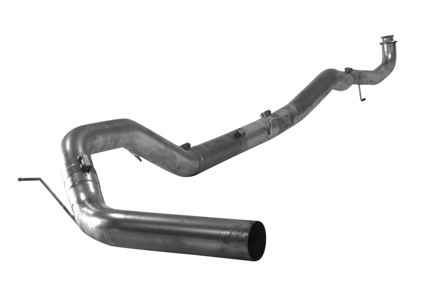 431024 431025 Mel's Manufacturing 4" Downpipe Back Single | Cab & Chassis-2017-2019 GM 2500/3500 6.6L DURAMAX L5P Mels Mfg FloPro Flo-Pro Flo Pro Hell On Wheels Performance Ltd Limited Canadian Owned and Operated Online Diesel Parts Distribution & Wholesale Supply Center in Alberta Canada Shipping Supplying to Alberta British Columbia Sask Saskatchewan Manitoba Ontario Quebec Newfoundland Labrador New Brunswick Nova Scotia Prince Edward Island AB BC SK MB ON QC PQ NS NB NFLD N.L. PEI