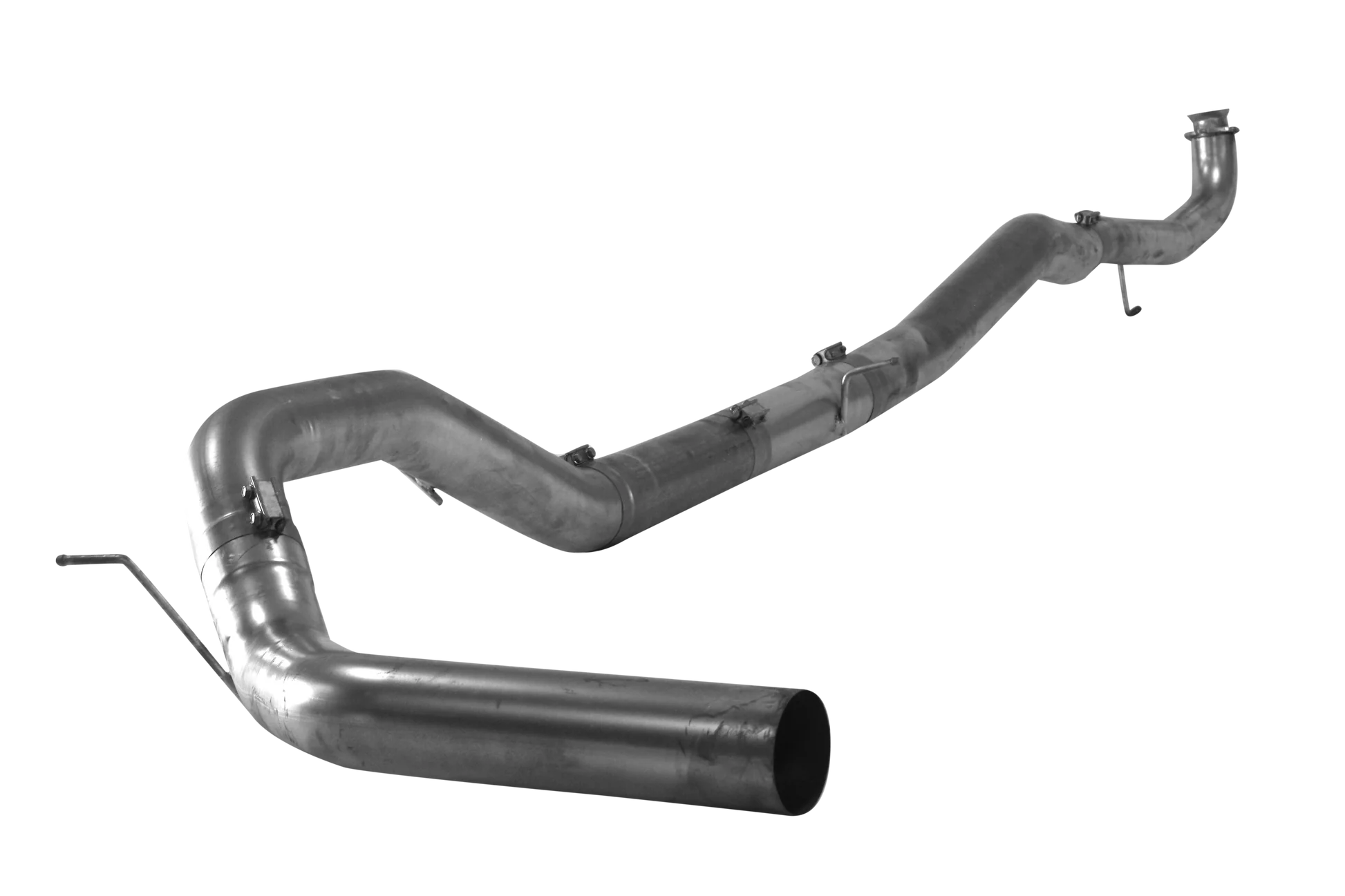 431024 431025 Mel's Manufacturing 4" Downpipe Back Single | Cab & Chassis-2017-2019 GM 2500/3500 6.6L DURAMAX L5P Mels Mfg FloPro Flo-Pro Flo Pro Hell On Wheels Performance Ltd Limited Canadian Owned and Operated Online Diesel Parts Distribution & Wholesale Supply Center in Alberta Canada Shipping Supplying to Alberta British Columbia Sask Saskatchewan Manitoba Ontario Quebec Newfoundland Labrador New Brunswick Nova Scotia Prince Edward Island AB BC SK MB ON QC PQ NS NB NFLD N.L. PEI