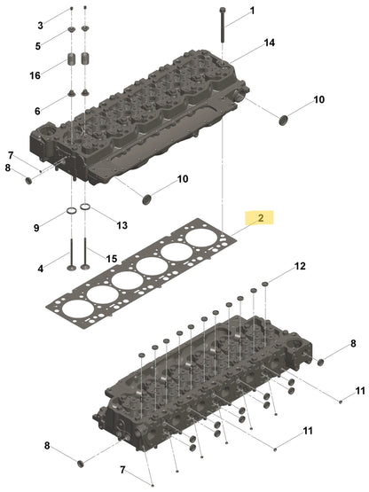 Genuine Cummins OEM Replacement Head Gasket for 6.7L Cummins 2019-2024