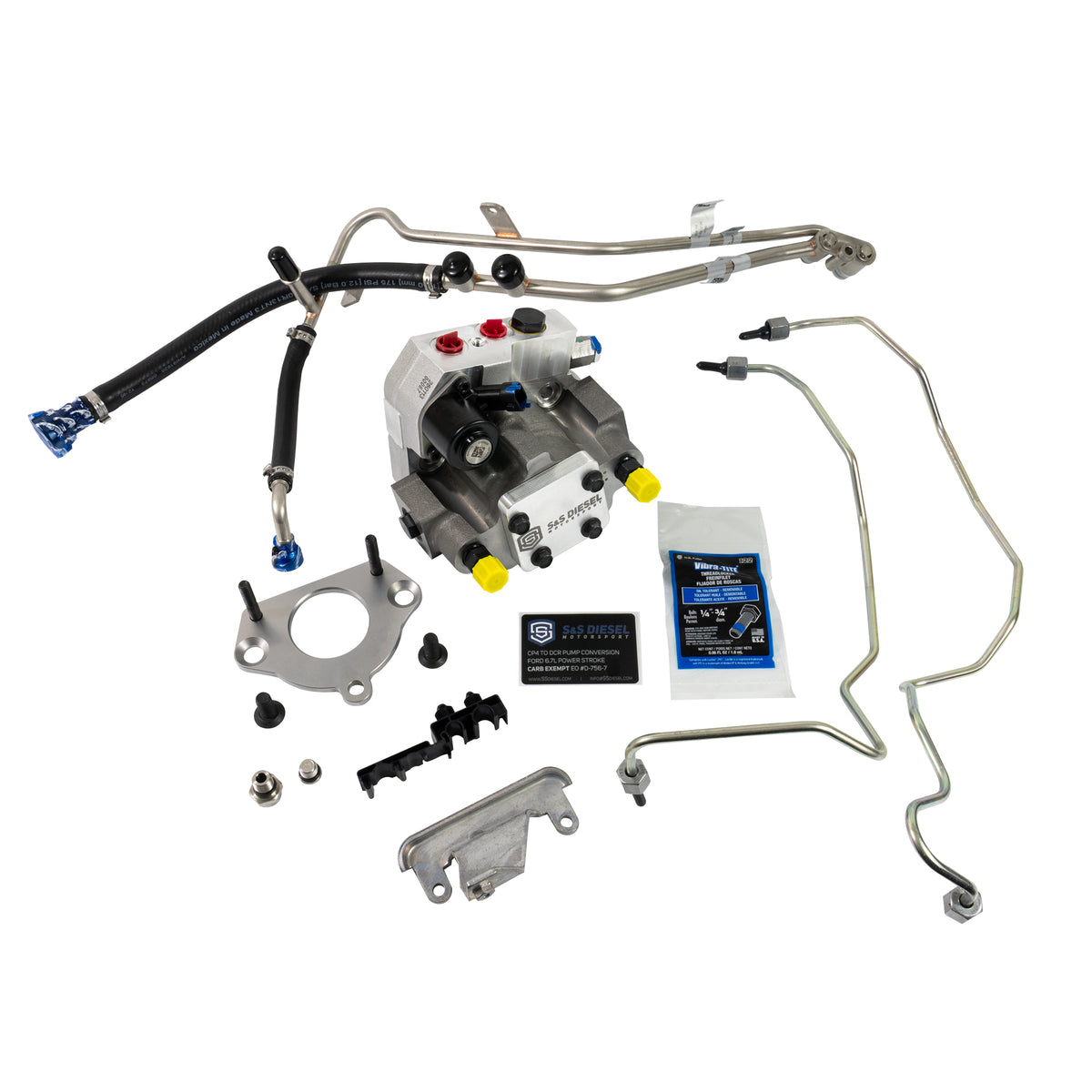 S&S SSfueled Ford 6.7L Power Stroke CP4 to DCR Pump Conversion (2011-2026)