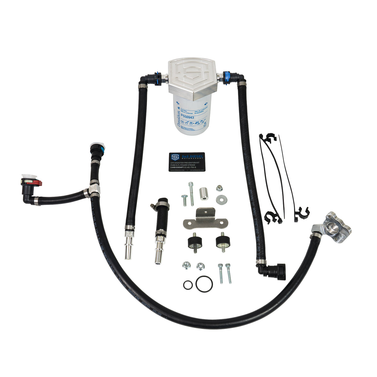 S&S SSfueled Gen2.1 Disaster Prevention Kit for 6.7L Ford Power Stroke CP4.2 Bypass Kit (2011+)
