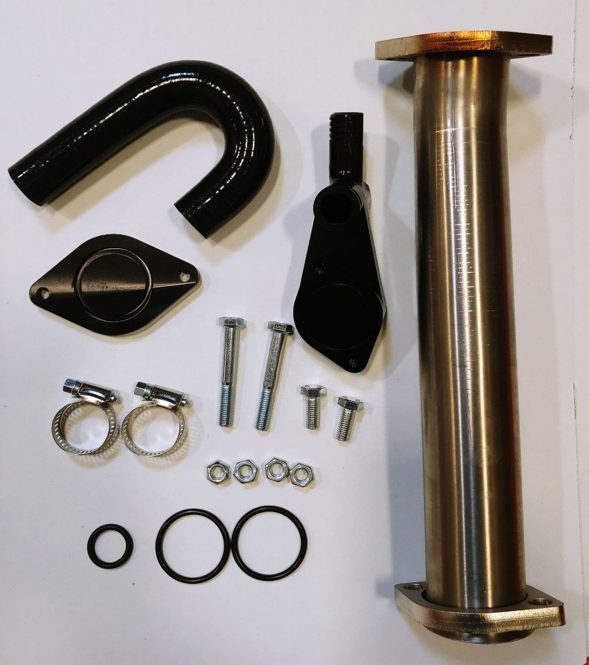 Mel's Manufacturing Cooler Upgrade Kit for Ford Powerstroke 03-07 6.0L W/PIPE