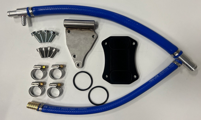Mel's Manufacturing 11-16 LML Duramax Cooler Upgrade Kit w/ Up Pipe