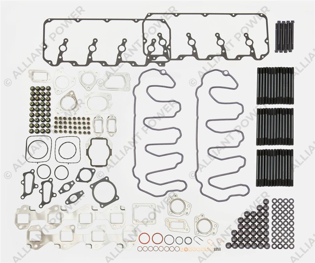 Alliant Power AP0154 New Engine Cylinder Head Gasket Kit w/ ARP Studs, GM LML 2011-2016