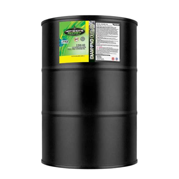 HSS 15W40 55 Gallon Black Diamond Outlaw Engine Oil BD55GZ