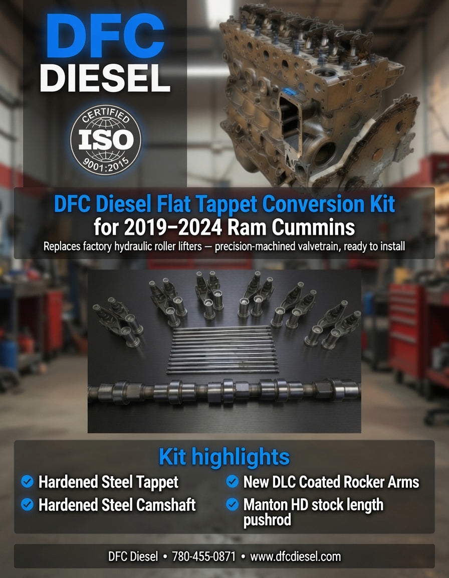 Flat Tappet Conversion for 2019-2024 Dodge Ram Cummins 6.7 | Street Series