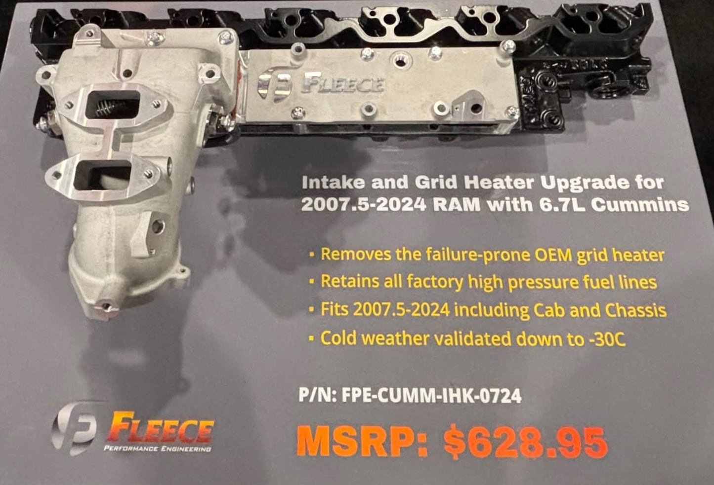 Fleece Performance Engineering Intake BD Killer Grid Heater Banks Monster-Ram Ram Cummins 2007.5 2008 2009 2010 2011 2012 2013 2014 2015 20126 2017 2018 2019 2020 2021 2022 2023 2024 Dirty 6.7L Pickup Pick up Cab and & Chassis Canada Canadian Diesel 1041520 42797-PC 42797-B 42797 42798-PC 42798-B 42798 42799-PC 42799-B 42799 42806-R 42806-N 42804-R 42804-N 42805-R 42805-N