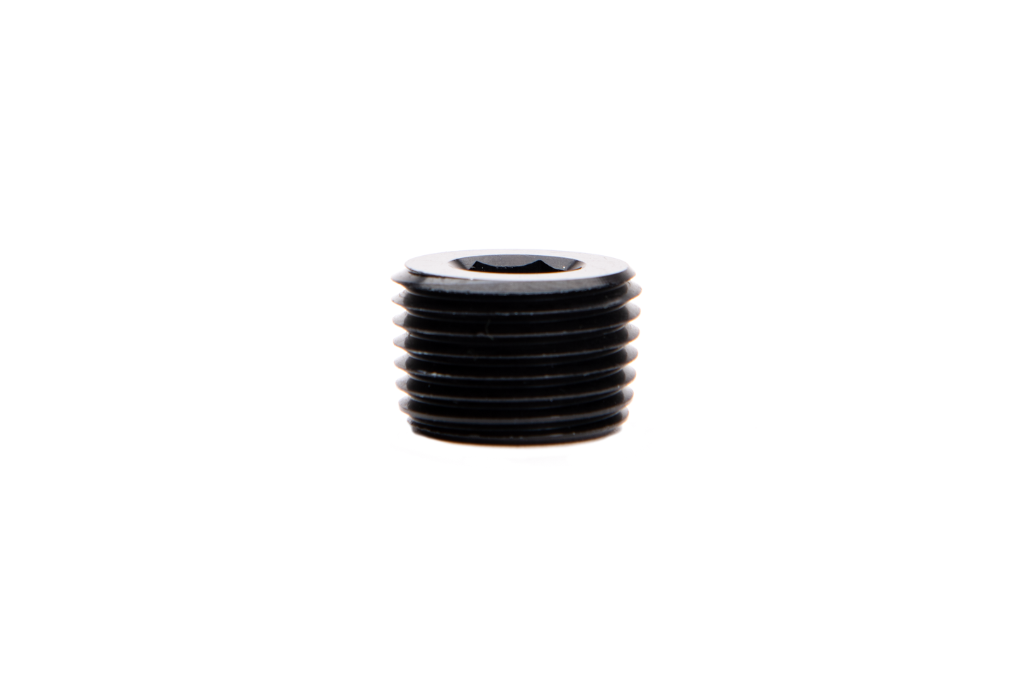 Fleece 3/4" NPT Hex Socket Plug Black