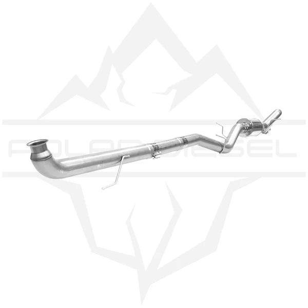 Polar Diesel 2007.5-2010 Duramax 6.6L LMM 4" Exhaust (WITH MUFFLER)