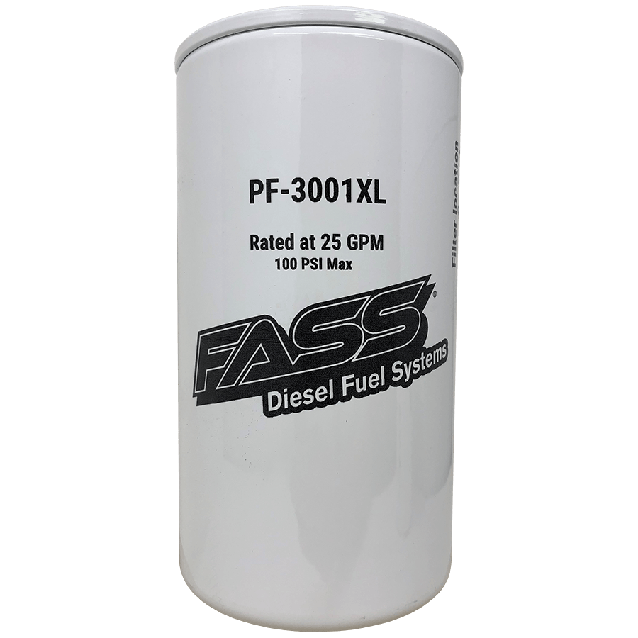 PF3001XL FASS Fuel Systems Extended Length Particulate Filter (PF3001XL)  Hell On Wheels Ltd Canada